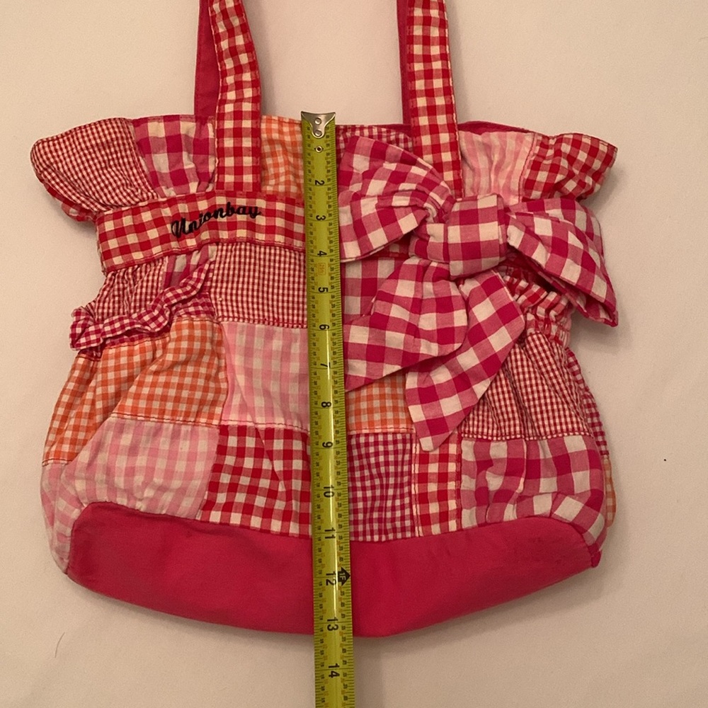 Unionbay patchwork quilted shoulder bag Y2K - Picture 6 of 9
